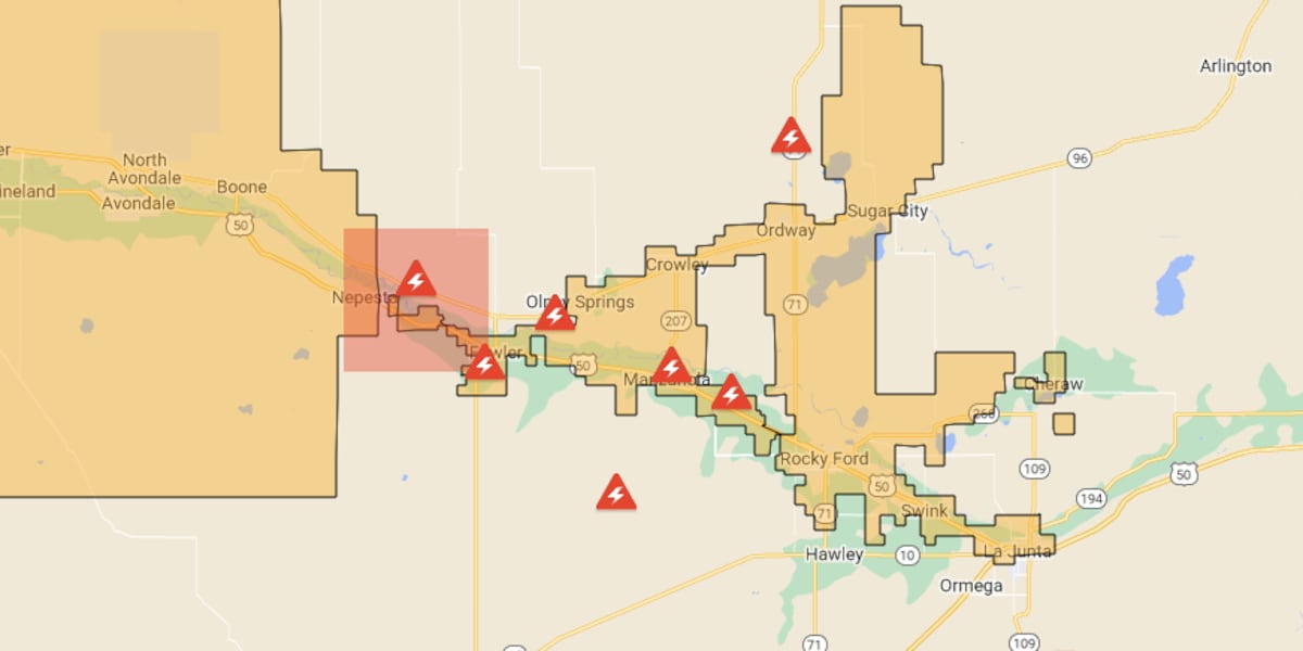 Power restored to most following massive outage east of Pueblo Wednesday morning [Video]