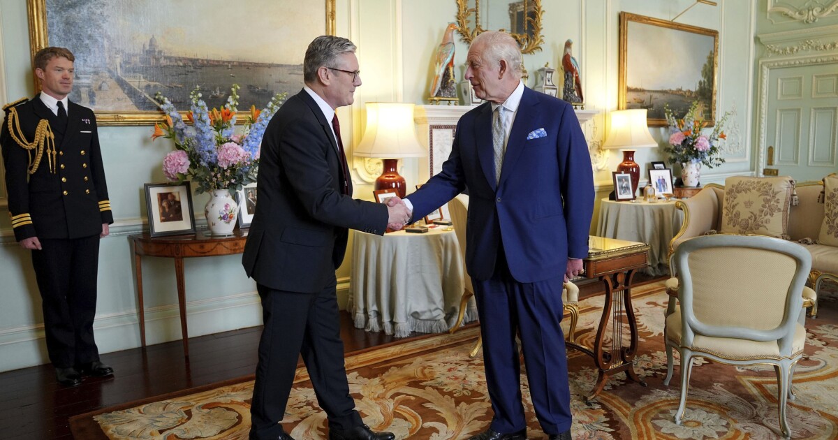 King Charles III officially elevates UK