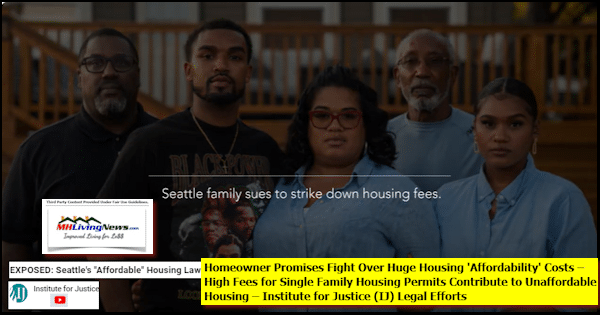 Homeowner Promises Fight Over Huge Housing Affordability Costs  High Fees for Single Family Housing Permits Contribute to Unaffordable Housing  Institute for Justice (IJ) Legal Efforts [Video]
