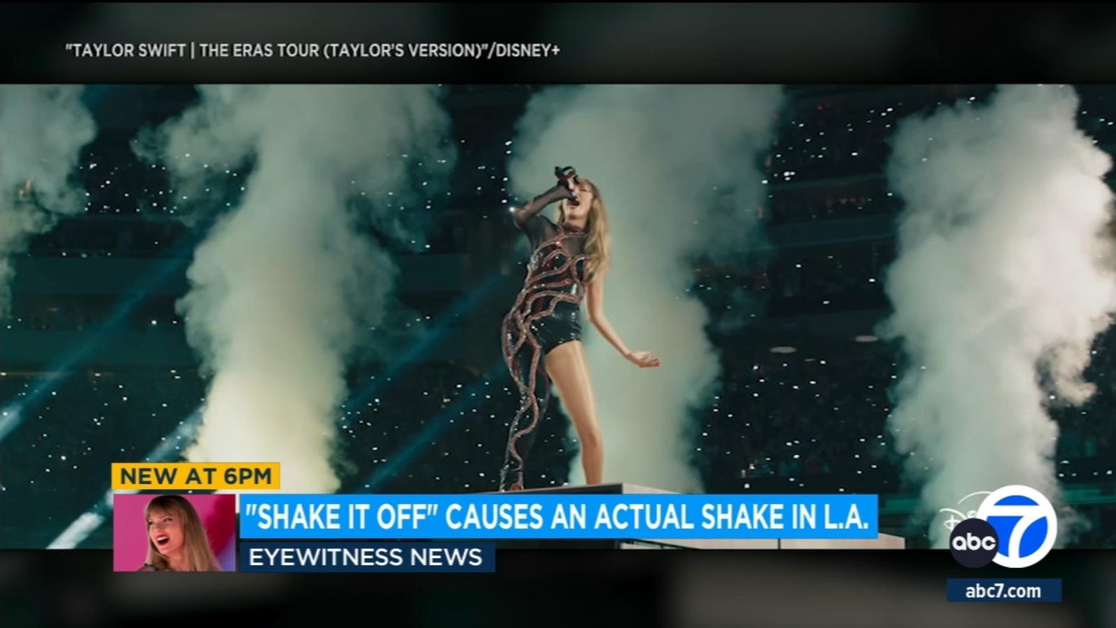 Taylor Swift show at SoFi Stadium in Los Angeles made ground shake like an earthquake, Caltech study says [Video]