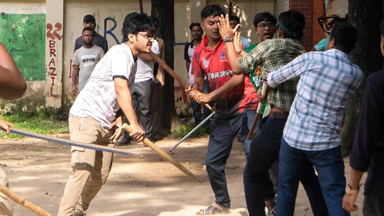 Bangladesh urges universities to close after 6 die in protests, bombs and weapons found [Video]
