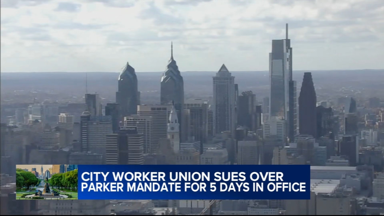 Union files lawsuit over Mayor Cherelle Parker’s return-to-office policy for Philadelphia city workers [Video]