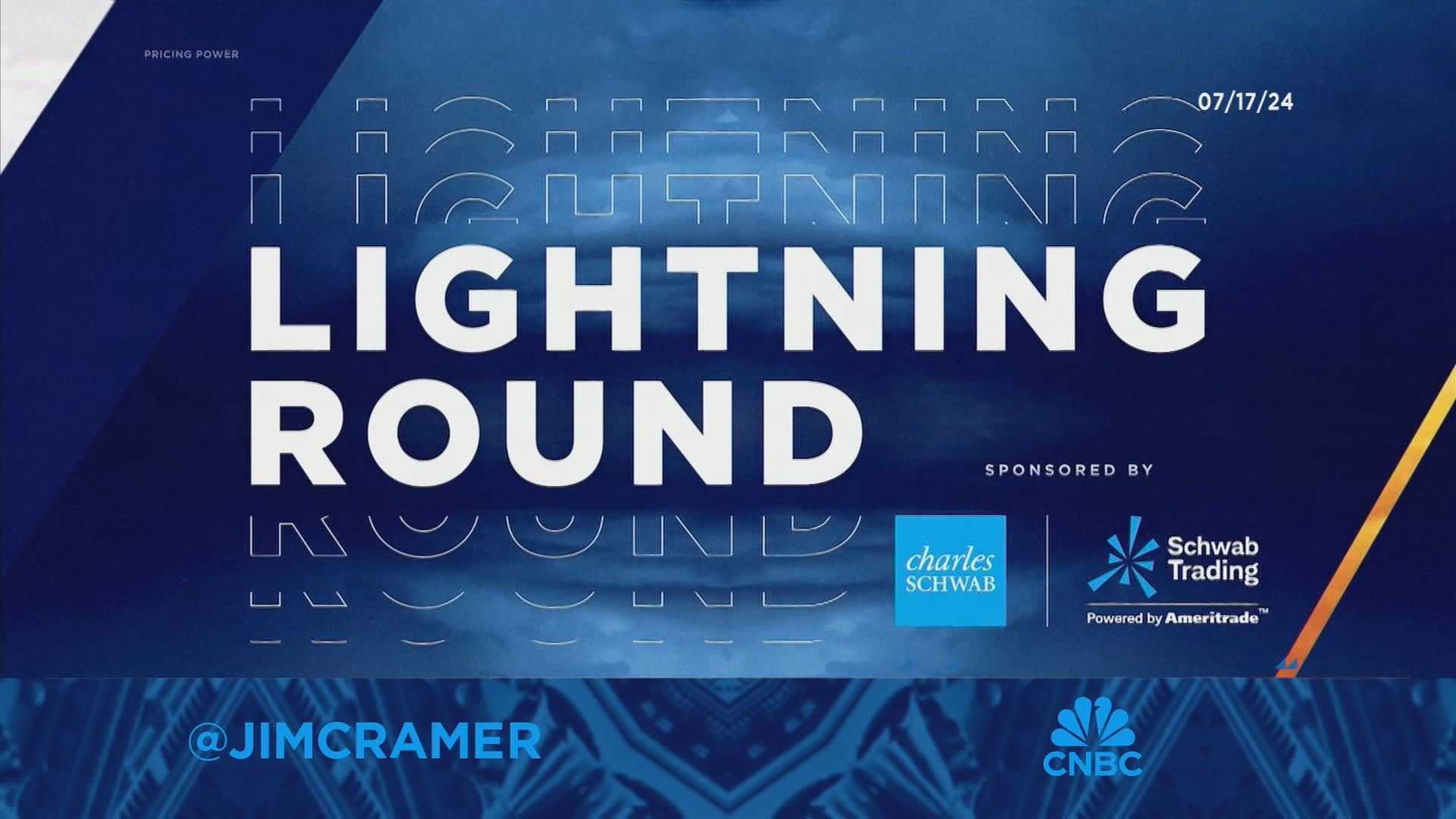 Lightning Round: Constellation Energy is under heavy pressure, says Jim Cramer [Video]