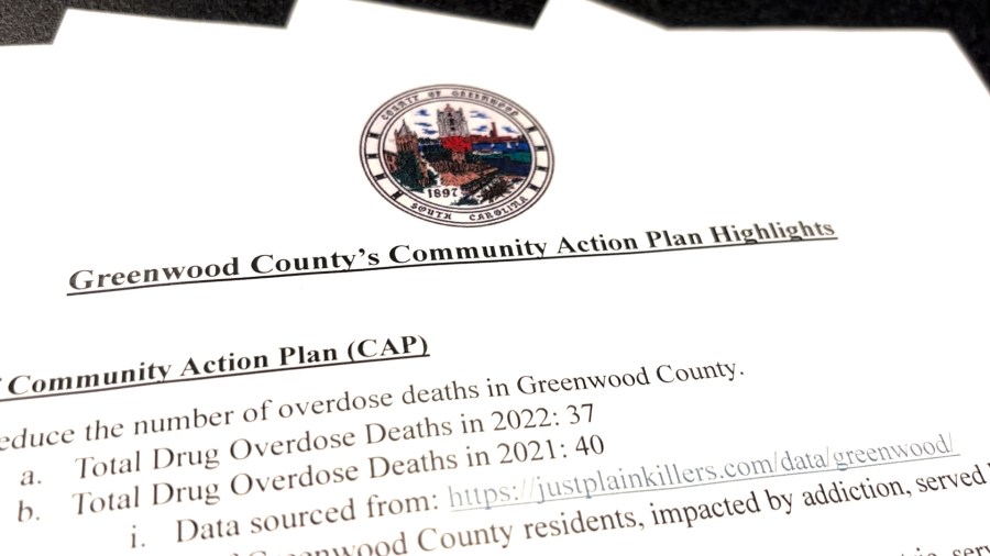 Greenwood Co. Council approves opioid action plan amid double digit drug overdose deaths [Video]