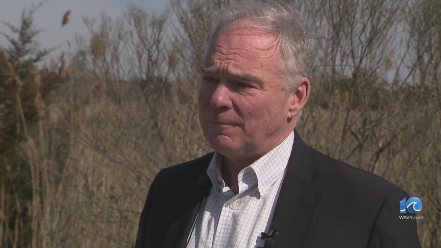 Kaine, at Mexico border, says agents finding more deadly fentanyl before it gets here [Video]