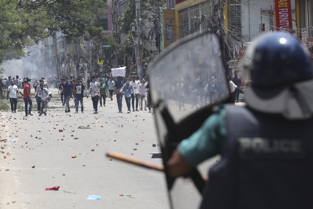Bangladesh imposes nationwide curfew as deadly protests over government jobs escalate [Video]