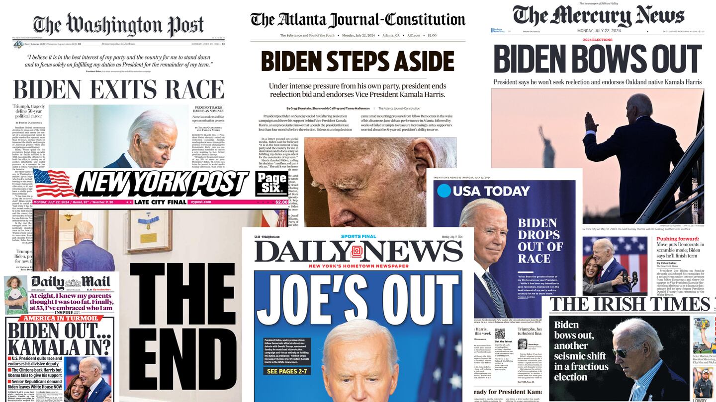 How newspapers around the world covered Biden’s exit from the race  Boston 25 News [Video]