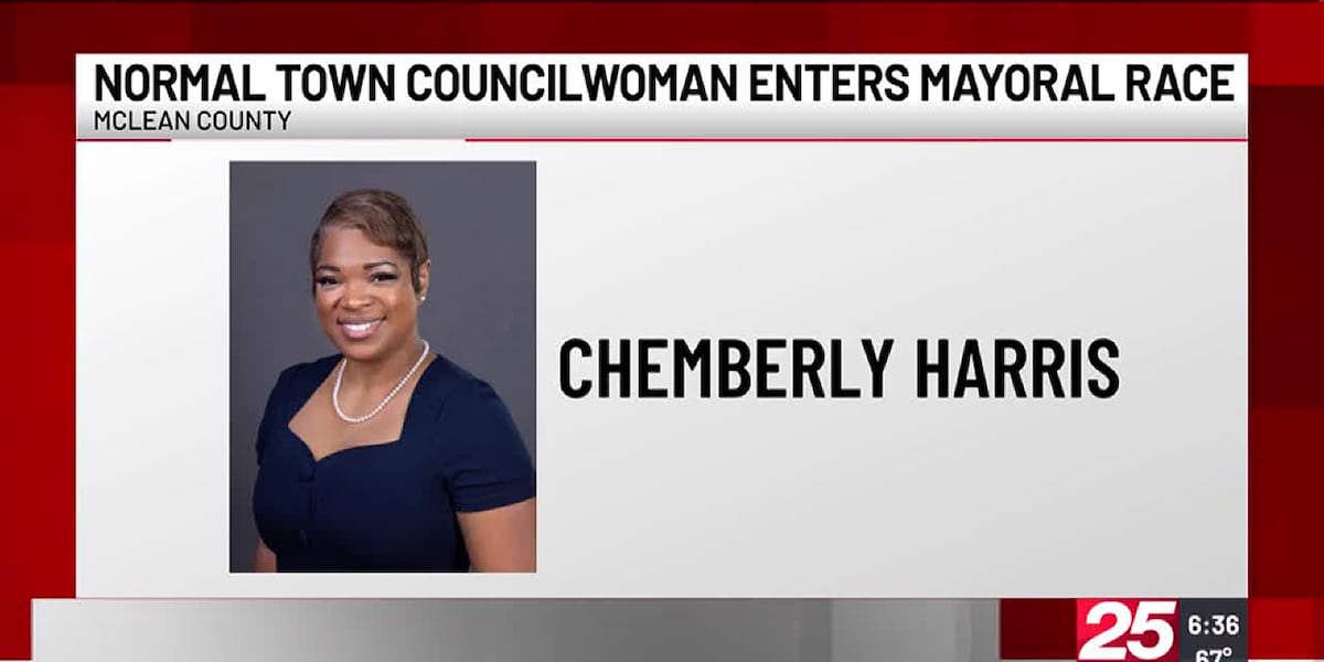 1st African American on Normal Town Council to run for mayor [Video]