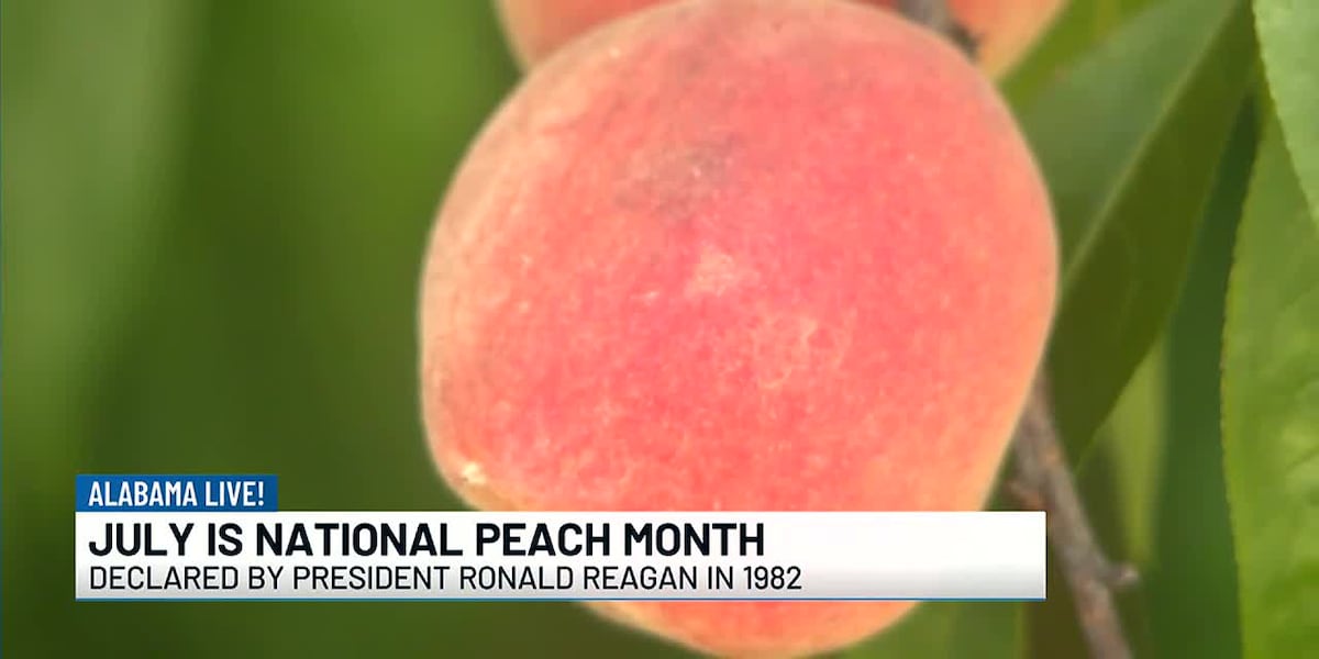 July is National Peach Month [Video]