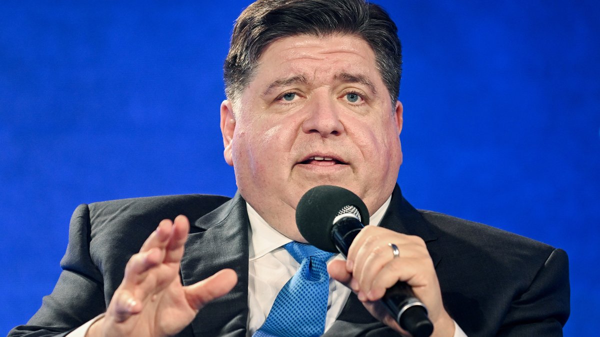 JB Pritzker answers questions on if hed consider VP role  NBC Chicago [Video]