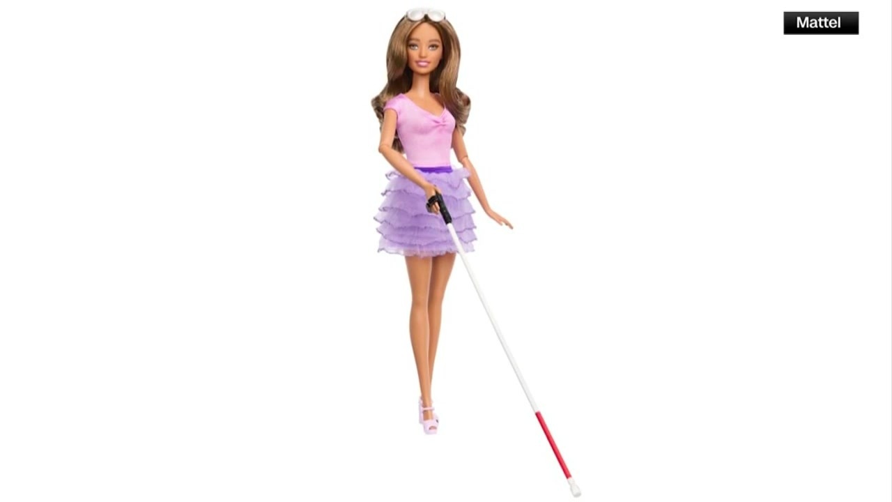 First blind Barbie doll released, with tactile features and a cane – Boston News, Weather, Sports [Video]