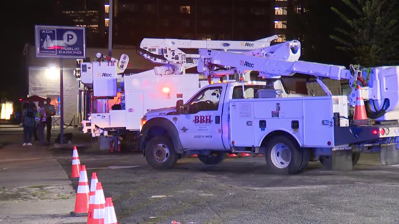 Georgia Power contractor injured while working on Atlanta power lines [Video]