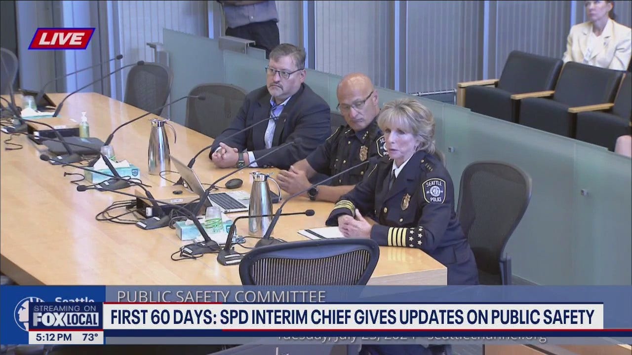 Seattle police interim chief Sue Rahr gives update on first 60 days in office [Video]