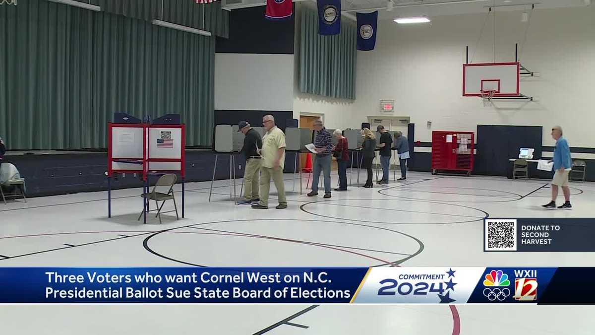 NC voters want Cornel West on presidential ballot, sue election board [Video]