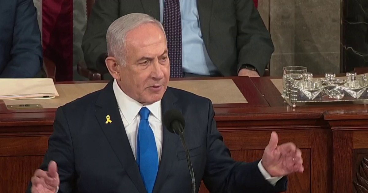 Netanyahu thanks Trump for his leadership during address to Congress [Video]