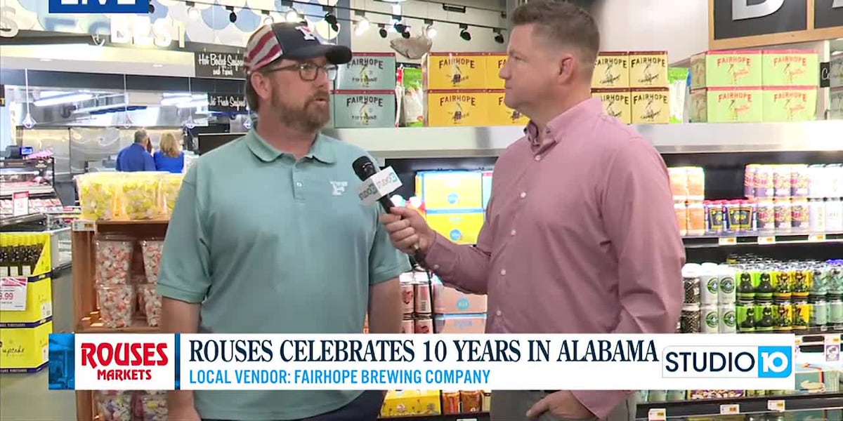 Rouses celebrates 10 years in Alabama: Fairhope Brewing Company [Video]