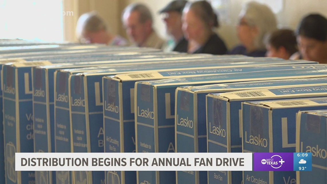 Annual fan drive begins distribution [Video]