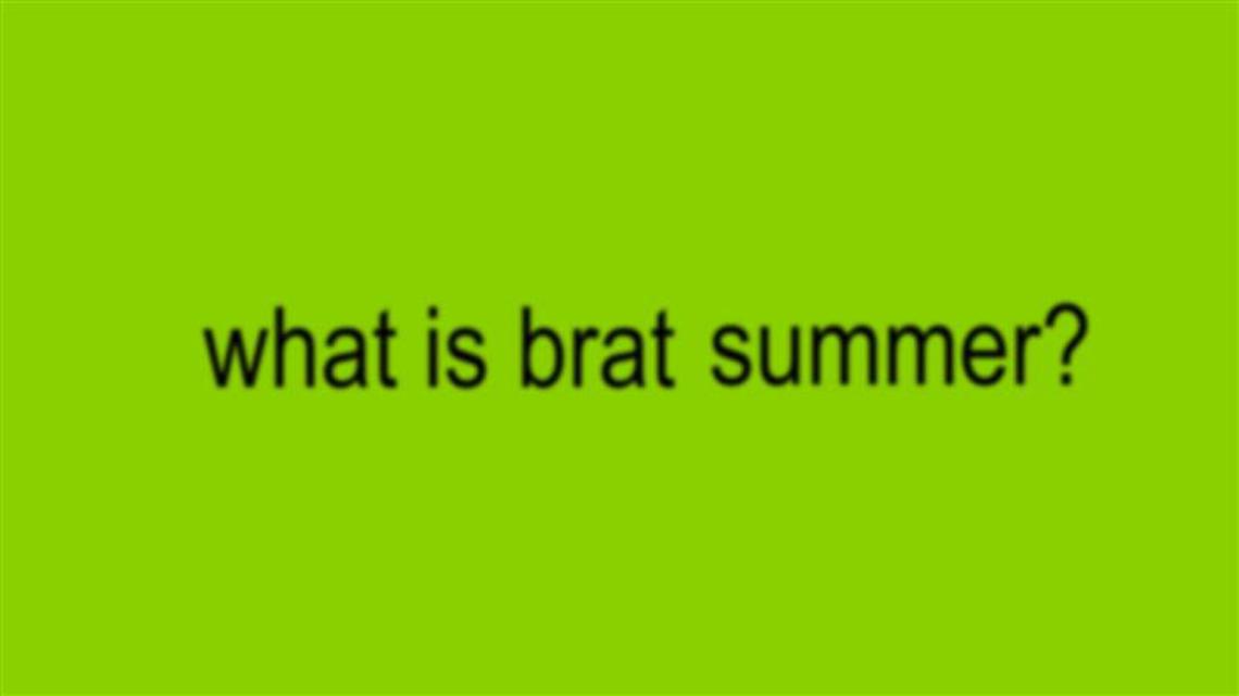 What is ‘brat summer’? Here’s what you need to know [Video]