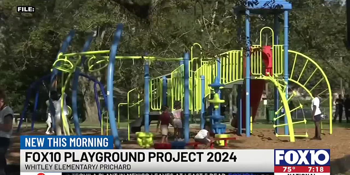 Playground Project 2024 Whitley Elementary in Prichard [Video]