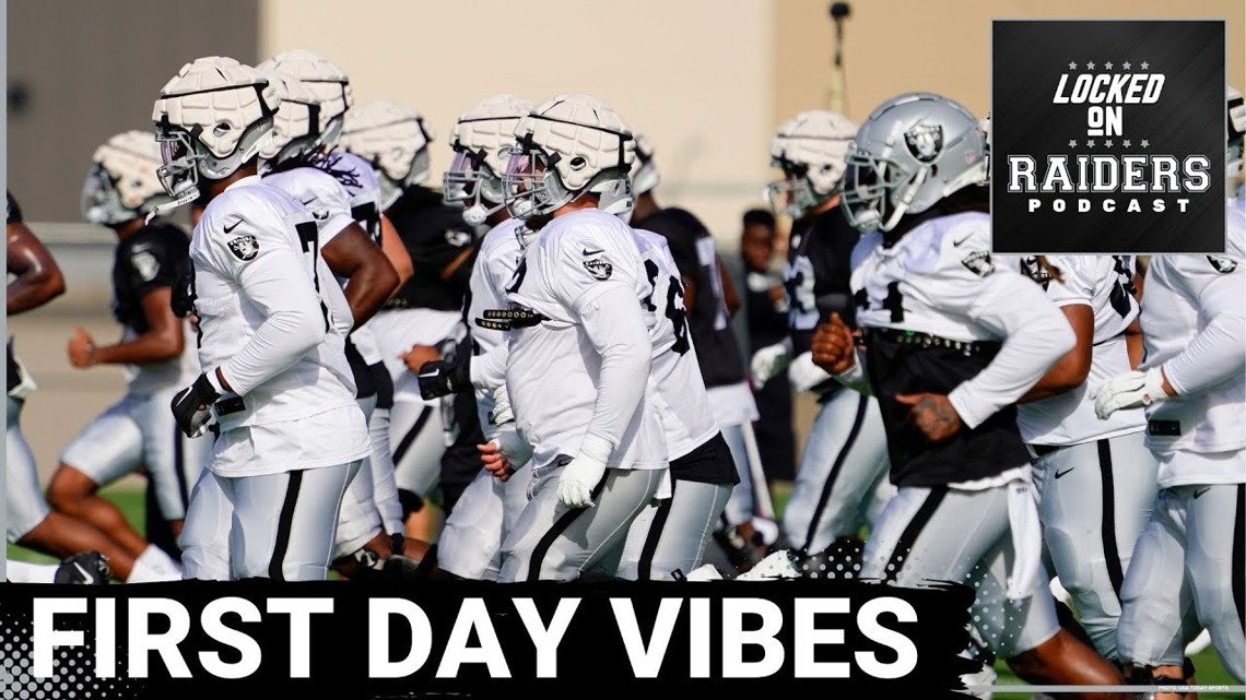 Las Vegas Raiders Day 1 Training Camp – first day of school vibes [Video]