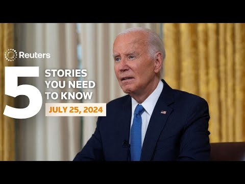 Biden says he’s ‘passing the torch’ to defend democracy  – Five stories you need to know | Reuters [Video]