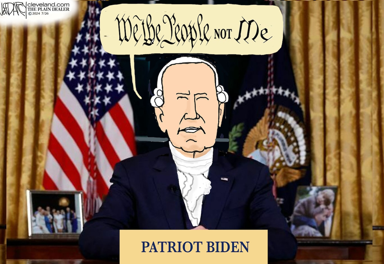 Biden Oval Office Address: Darcy cartoon [Video]