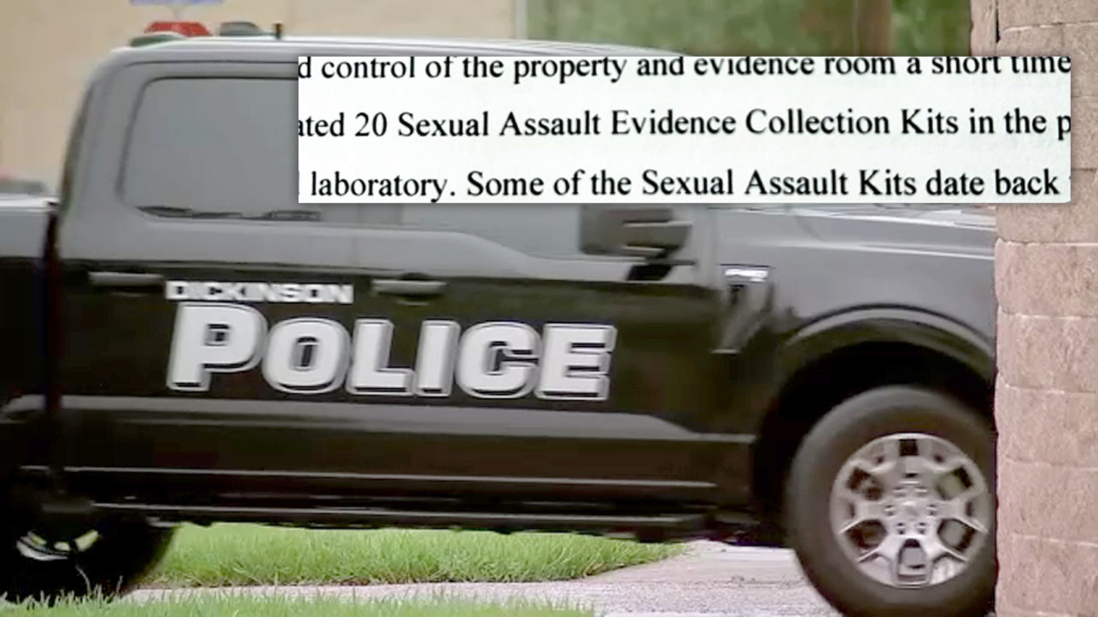 Dickinson, Texas, police department audit reveals 1,200 lost pieces of evidence, 20 rape kits untested [Video]