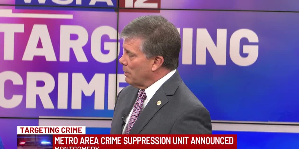 ALEA secretary discusses new Montgomery crime task force [Video]