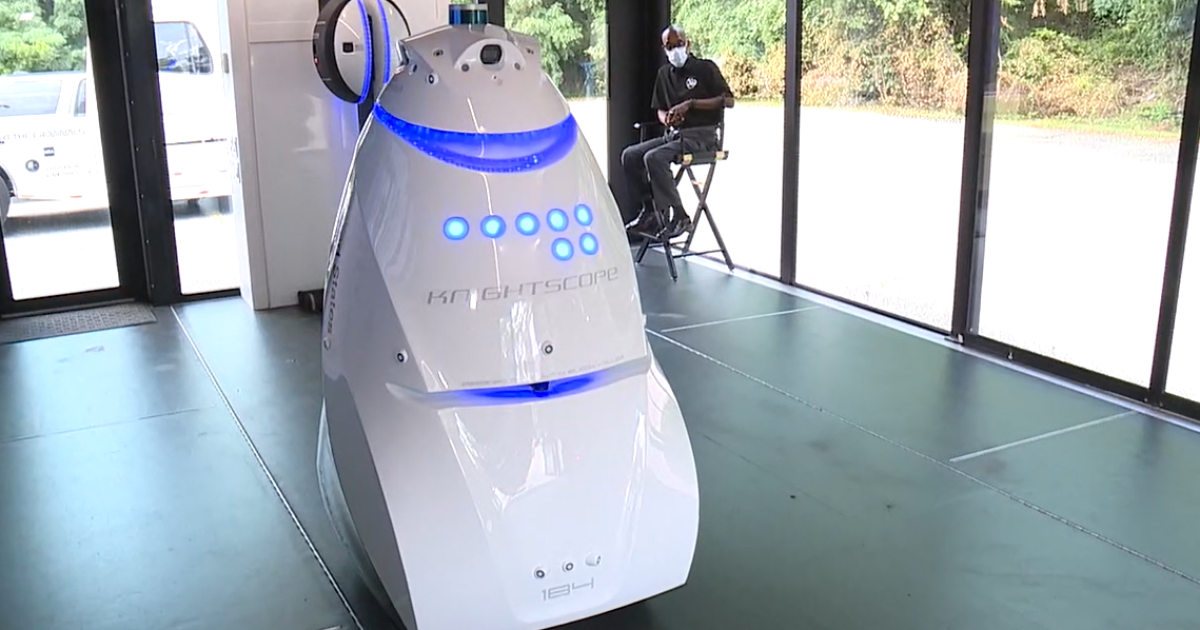 Real-life RoboCop? Baltimore tech company demonstrates AI-powered robot [Video]